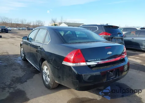 2010 Chevrolet Impala Ls z USA, uszkodzony, nr VIN 2G1WA5EK1A1101304